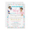 Touchdowns or Tutus Gender Reveal Invitation
