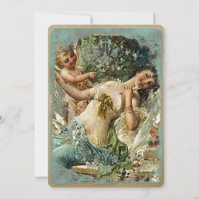 Touché D'Amour - Invitation Card (Front)