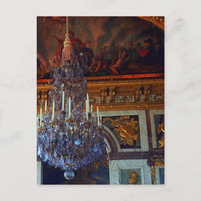 Touched by Elegance Chandelier ~ Postcard (Front)
