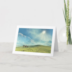 TOUCHING  THE  CLOUDS CARD