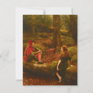 Touchstone and Audrey (by John Collier) Card