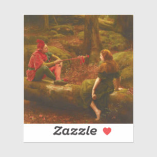Touchstone and Audrey (Jester Teasing Lady Lover)