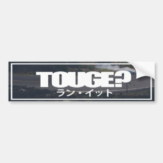 Touge? Bumper Sticker