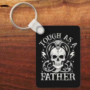 Tough As A Father, Father’s Day Dad Humour Key Ring