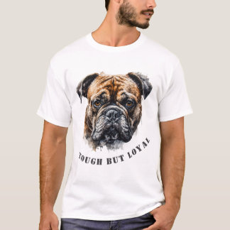 Tough but Loyal – Bulldog Strength Tee