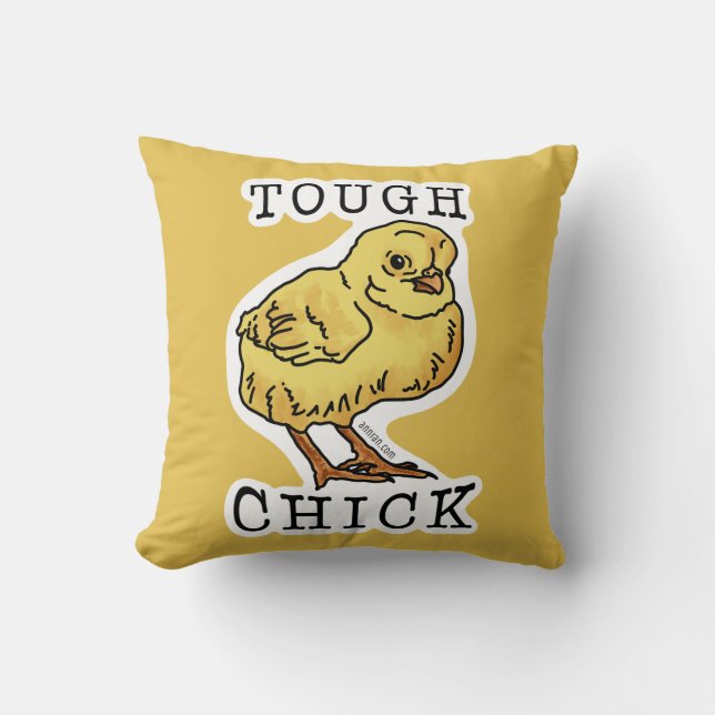 Tough Chick Cushion (Front)