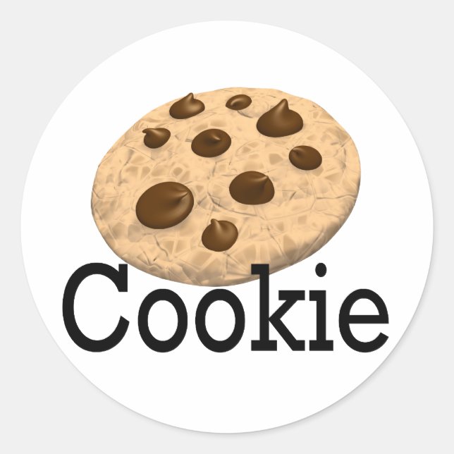 Tough Cookie Classic Round Sticker (Front)