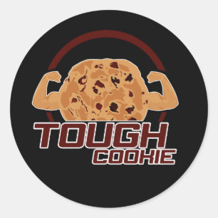 Tough Cookie Classic Round Sticker