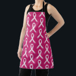 Tough Girls Wear Pink Breast Cancer Awareness Apron<br><div class="desc">A ribbon shape design for moms,  girls,  daughters,  and grandmas in need of support for their breast cancer. It can be gifts for spouses of breast cancer patients or people who a spreading word for breast cancer awareness.</div>