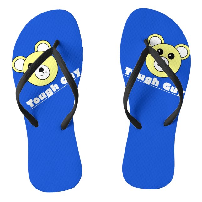 Tough Guy Funky Flip Flops (Footbed)