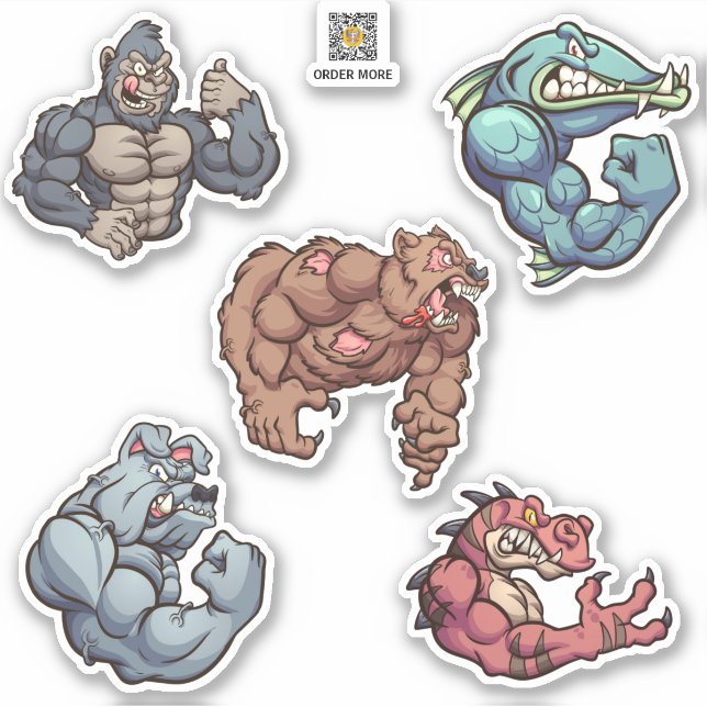 Tough Guys Sticker (Front)