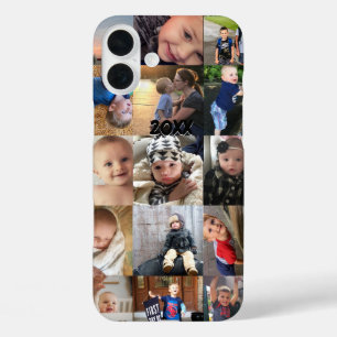 Tough Instagram photo collage  iPhone 16 Plus Case