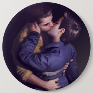 Tough - Just the Kiss (Button) 6 Cm Round Badge