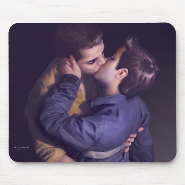 Tough - Just the Kiss (Mouse Pad) Mouse Pad (Front)
