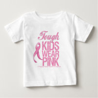 Tough Kids Wear Pink Cool Breast Cancer