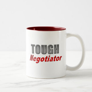 Tough Negotiator Two-Tone Coffee Mug