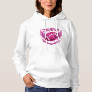 Tough Resilient Ready to Tackle It | Breast Cancer Hoodie