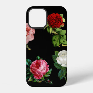 Tough Shock Protection Floral iPhone 12 Case