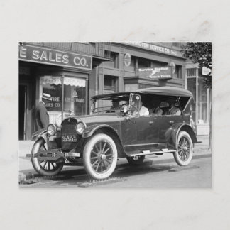 Tough Tires, 1922 Postcard