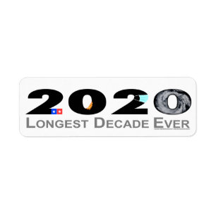 Tough year! Spread hope! Return Address Label