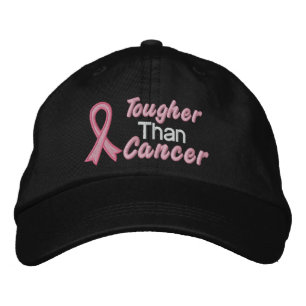 Tougher Than Breast Cancer Embroidered Hat