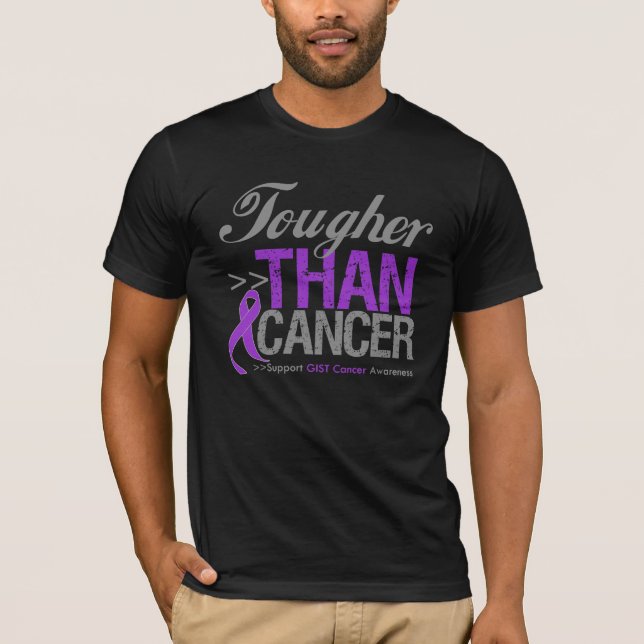 Tougher Than Cancer - GIST Cancer T-Shirt (Front)