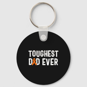 Toughest Dad Ever Leukaemia Awareness 1 Key Ring