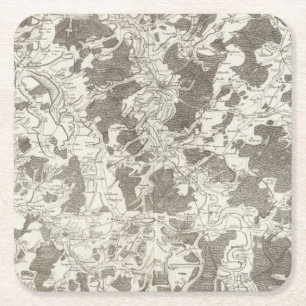 Toul Square Paper Coaster