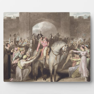 Toulouse, 10th April 1814, from 'The Victories of Plaque