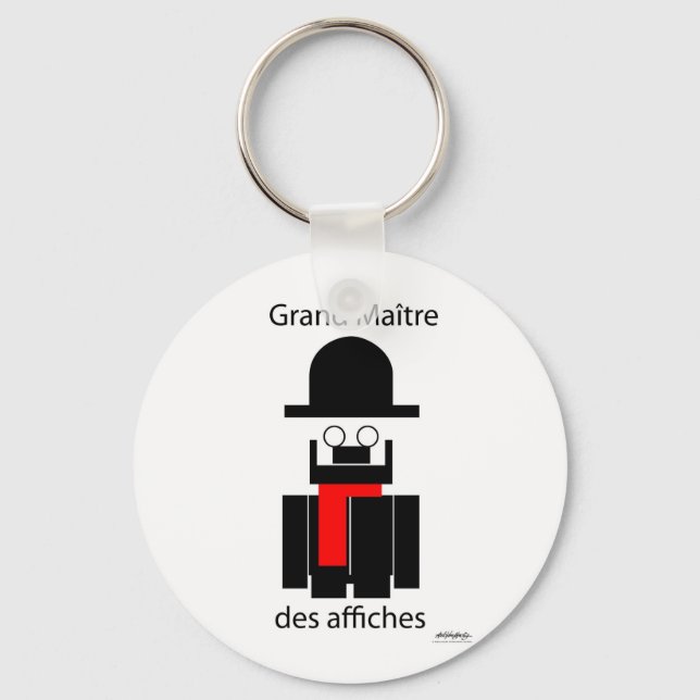 Toulouse - Art Gallery Selection Key Ring (Front)