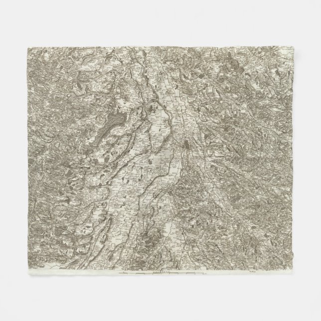 Toulouse Fleece Blanket (Front (Horizontal))