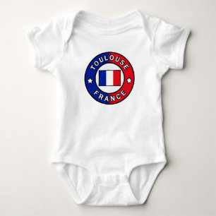Toulouse France Baby Bodysuit