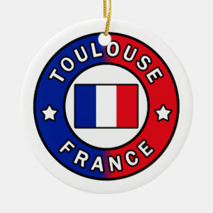 Toulouse France Ceramic Ornament