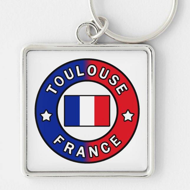 Toulouse France Key Ring (Front)