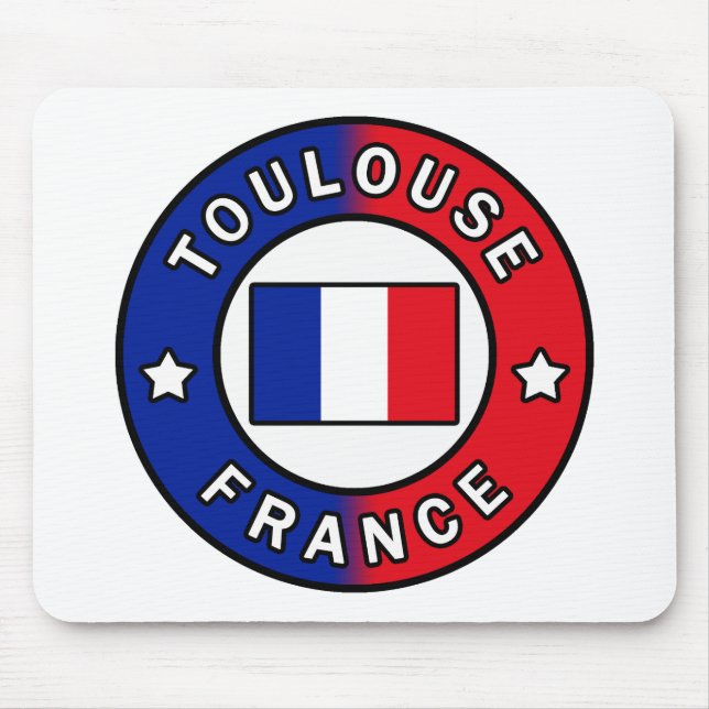 Toulouse France Mouse Pad (Front)