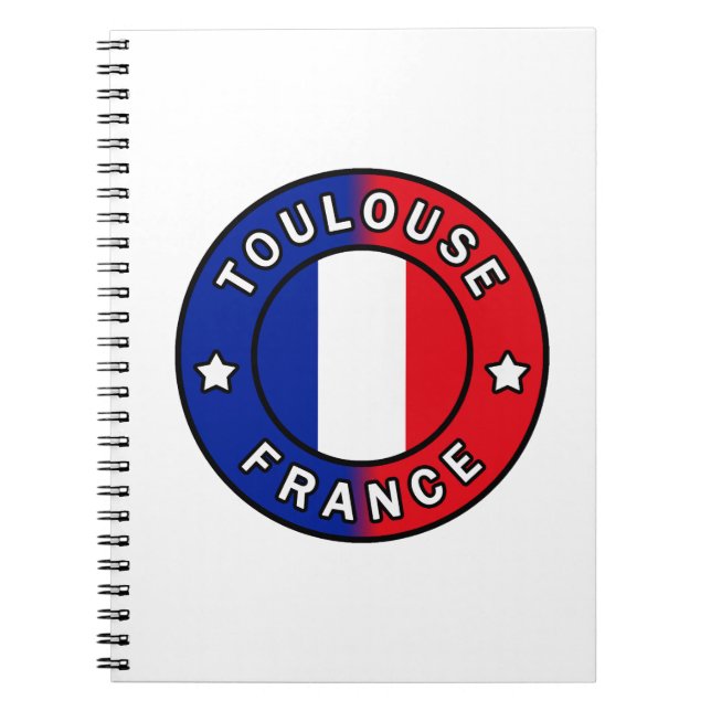 Toulouse France Notebook (Front)