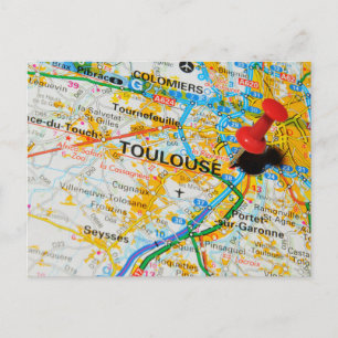 Toulouse, France Postcard