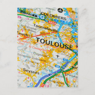 Toulouse, France Postcard