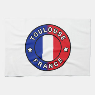 Toulouse France Tea Towel