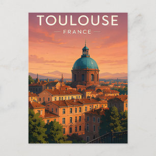 Toulouse France Travel Charm Postcard