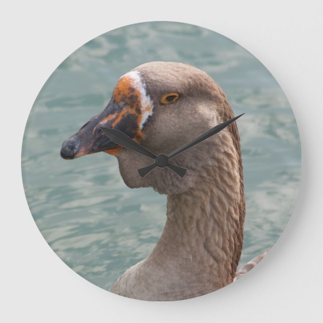 Toulouse Goose Large Clock (Front)
