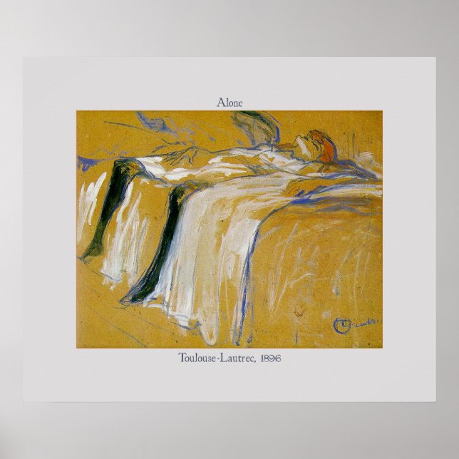 Toulouse-Lautrec Art Nouveau Poster (Front)