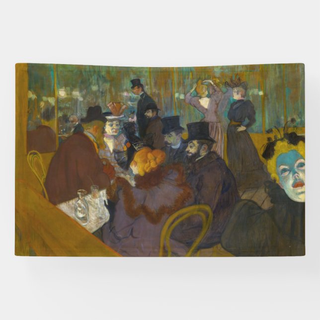 Toulouse-Lautrec - At the Rouge Banner (Horizontal)