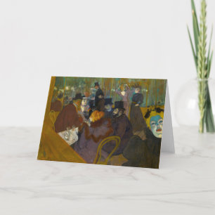 Toulouse-Lautrec - At the Rouge Card