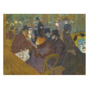 Toulouse-Lautrec - At the Rouge Tablecloth