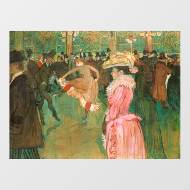 Toulouse-Lautrec - At the Rouge, The Dance (Sheet)
