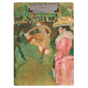 Toulouse-Lautrec - At the Rouge, The Dance Clipboard