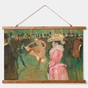 Toulouse-Lautrec - At the Rouge, The Dance Hanging Tapestry