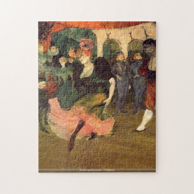 Toulouse-Lautrec - Chilperic puzzle (Vertical)