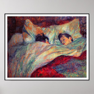 Toulouse-Lautrec - Couple In Bed Poster